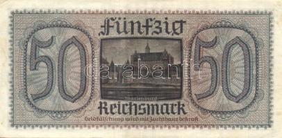 Német Birodalom / II. világháborús megszállások 1939. 50M (2x) egymás utáni sorszámokkal T:II