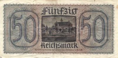 Német Birodalom / II. világháborús megszállások 1939. 50M (2x) T:II,III