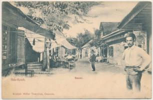 Ada Kaleh, Török bazár, üzlet. Müller Testvérek kiadása / Turkish bazaar, shop (fa)