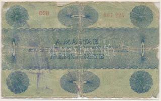 1919. 5K "MÁS TÖRVÉNYES..." előlapján gúnyrajz T:G szakadás, anyaghiány
Adamo K8/1Be