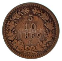 1859E 5/10Kr Cu T:XF,VF