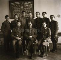 II. világháborús magyar királyi katonai negatívok, 6 db, 6×6 cm