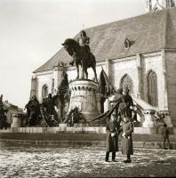 II. világháborús magyar királyi katonai negatívok, 6 db, 6×6 cm