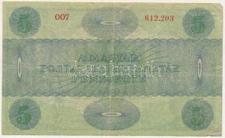 1919. 5K "OSZTRÁK-MAGYAR BANK...", "007" T:F
Adamo K8