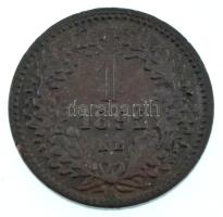 1892KB 1kr Cu "Fiume címer" Körmöcbánya T:XF,VF kis ph. 
Hungary 1892KB 1 Kreuzer Cu &quo...