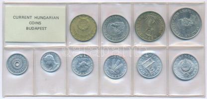 1983. 2f-20Ft (10xklf) érmés forgalmi sor fóliatokban T:UNC Adamo FO16