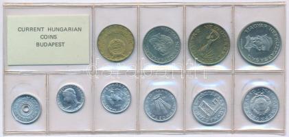 1984. 2f-20Ft (10xklf) érmés forgalmi sor fóliatokban T:UNC Adamo FO17