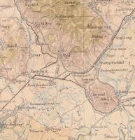 cca 1900-1930 Katonai térképek Dédes, Sátoraljaújhely, Arló, Miskolc, Putnok, Felsőgalla, Pilisvörös...