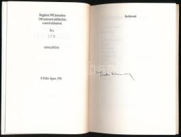 Heller Ágnes: Ímhol vagyok. A Genezis könyvének filozófiai értelmezései. Ámos Imre rajzaival. DEDIKÁ...