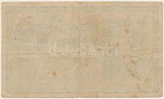 1918. 25K "1108" hullámos hátlappal, hamis "Magyar Állampénztár" felülbélyegzéss...