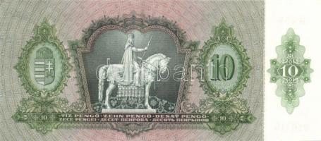 1936. 10P (3x) egymás utáni sorszámokkal T:I