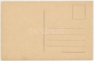 Esztergom, Az ezred bevonulása Esztergomba 1914. augusztus. Vörös József, Popper és Leier üzlete, K....