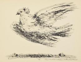 Konrad Farner: Picassos Taube. 12 Lithographien. Drezda, 1956, VEB Verlag der Kunst. Német nyelven. ...