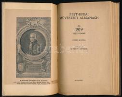 Schoen Arnold (szerk.): Pest-budai művészeti almanach az 1919. esztendőre. (Ötven képpel). Bp., [191...