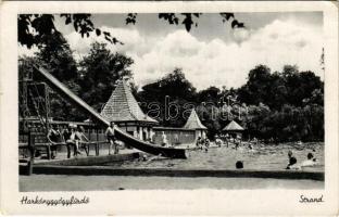 Harkány-gyógyfürdő, strand, csúszda (EK)