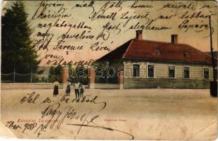 1908 Zalabér, Kozáriné Háza. Samuel Rothauser kiadása (b)