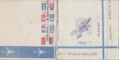 cca 1960-1970. 4 db vendéglátó reklámos szalvéta: Aero Espresso, Budapest (2 különböző) -- Belvárosi...