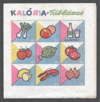 cca 1960-1970. 5 db vendéglátó reklámos szalvéta: Éttermi és Büfé Vállalat, Budapest (3 különböző) -...