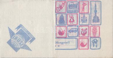 cca 1960-1970. 8 db retró reklámos szalvéta: IBUSZ (4 különböző) -- Express (4 különböző)