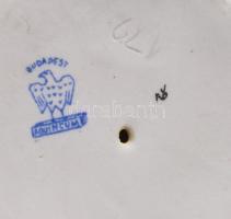 Aquincum ágon ülő madárcsalád. Jelzett, m: 11,5 cm