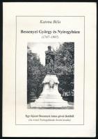 Katona Béla: Bessenyei György és Nyíregyháza, 1747-1997. Egy fejezet Bessenyei Anna gávai életéből (Az írónő Nyíregyházán őrzött levelei). A szerző, Katona Béla (1924-1999) irodalomtörténész, helytörténész által DEDIKÁLT! Nyíregyháza, 1997, Rím. 127p. Fekete-fehér képekkel gazdagon illusztrált. Kiadói papírkötés.