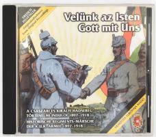 Velünk az Isten. A császári és királyi hadsereg történelmi indulói 1897-1918. CD