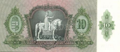 1936. 10P (4x) egymás utáni sorszámokkal T:I