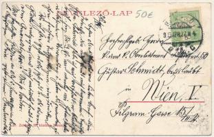 1909 Brassó, Kronstadt, Brasov; Sporttelep, teniszpálya. Zeidner H. kiadása / sports field, tennis c...