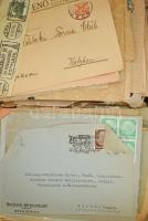 cca 1920-1940 Céges levélboríték gyűjtemény. Több száz darab, nagyrészt magyar, részben felvidéki, c...