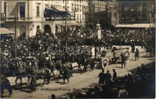 1909 Kaiser-Jubiläums Huldigungs-Festzug, Wien 12. Juni 1908. / 60th Anniversary of Franz Josephs reign, military parade