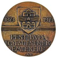 Asszonyi Tamás (1942-) 1973. "Budapest MDCCCLXXIII / 1873-1973 Pest-Buda egyesítésének emlékére...