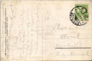 1915 Zboró, Zborov; A zborói híd romjai. 2. Sárosvármegyei harcterek 1914-15. Friedmann József kiadá...