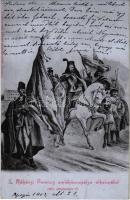 1903 Eperjes, Presov; II. Rákóczi Ferenc emlékünnepély alkalmából 1903. szeptember 27. Divald / memorial day of Francis II Rákóczi (b)