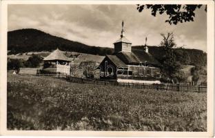 Szarvasháza, Zsdenyova, Zhdenijevo (Bereg); Régi ruszin templom. Dr. Peitler Gyula felvétele / old Rusyns church