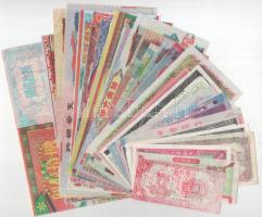 Kína DN Égetési pénz klf névértékeken (28db, nagyrészt klf) T:UNC-XF China ND Hell banknotes with diff denominations (289pcs, mostly diff) C:UNC-XF