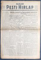 [II. Világháború] Pesti Hirlap. 1944. szeptember 20. (Napilap, LXVI. évfolyam, 213. szám) "Aláí...