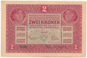 1917. 2K hamis jugoszláv felülbélyegzéssel T:F erős papír
Adamo K6