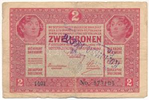 1917. 2K hamis jugoszláv felülbélyegzéssel T:VG
Adamo K6