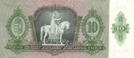 1936. 10P (7x) egymás utáni sorszámokkal T:I