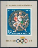 1968 Olimpia (III.) - Mexikó vágott blokk (4.500)