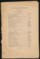 1912 [A Stockholmi Olimpia napi programja] Olympiska Spelen I Stockholm Stadion Program 1912 Július ...