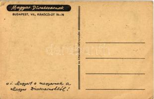 Magyar Divatcsarnok reklám "Magyart a magyarnak a Magyar Divatcsarnokból". Budapest VII. R...