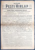 [II. Világháború] Pesti Hirlap. 1944. junius 8. (Napilap, LXVI. évfolyam, 128. szám) "Sztójay D...