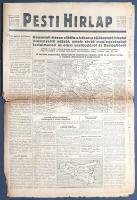 [II. Világháború] Pesti Hirlap. 1943. julius 29. (Napilap, LXV. évfolyam, 169. szám) "Roosevelt...