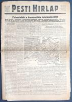 [II. Világháború] Pesti Hirlap. 1943. május 23. (Napilap, LXV. évfolyam, 116. szám) "Feloszlatt...
