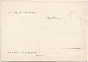 "Csak ez a mi keresztünk! Ő a mi vezérünk! Ez a mi hazánk! Nézd meg jól és gondolkozz! Add tová...