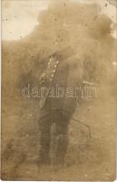 Osztrák-magyar katona / WWI Austro-Hungarian K.u.K. military, soldier. photo (fl)