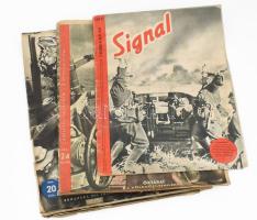 Magyar Futár 1941. július 17-i és 1943. július 28-i száma + Signal magazin 1941 november 2-i száma