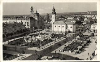 Nagyvárad  St László square with Café Salon and the shop of László Bodor and Imre Csillag