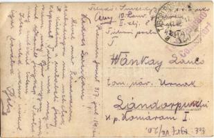 1917 Osztrák-magyar katonák csoportja / WWI Austro-Hungarian K.u.K. military, group of soldiers. pho...